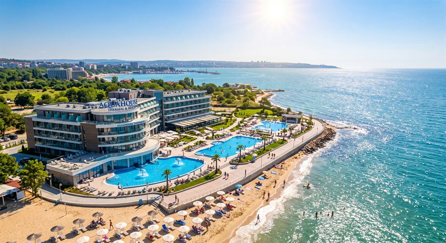 Aquahouse Thermal & Beach tip na výlet neďaleko Varny v Bulharsku