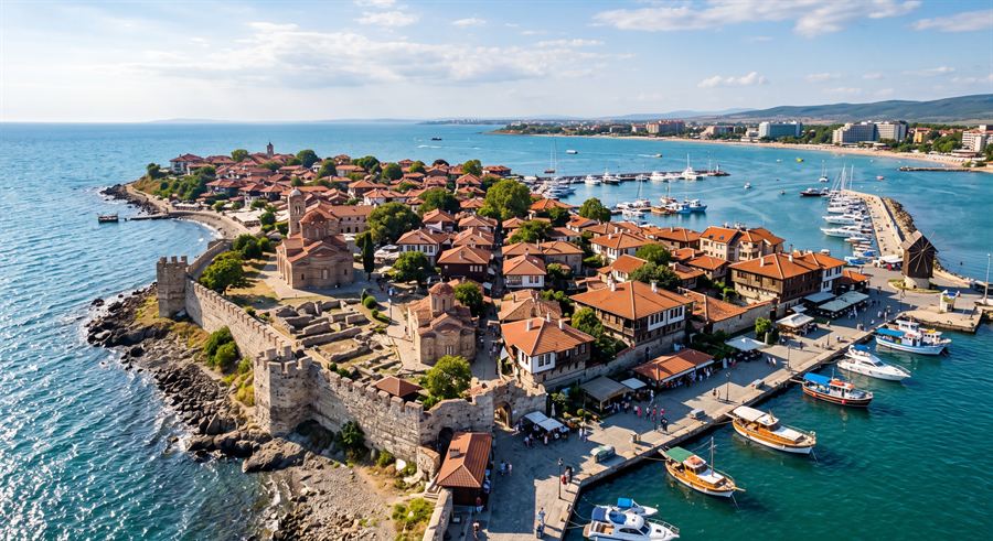 Nessebar - historické mesto neďaleko Varny, tip na výlet